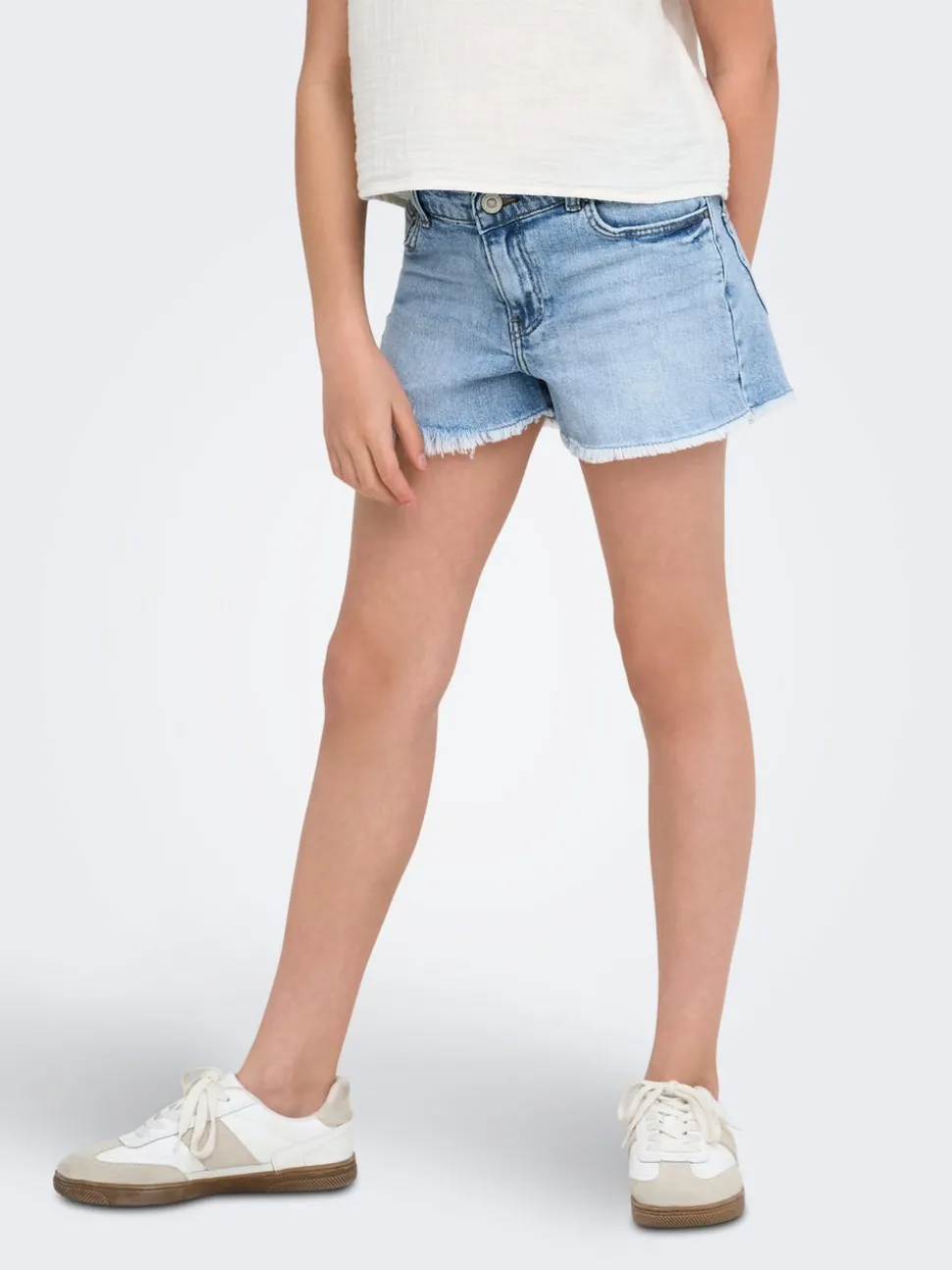 KOGROBYN Straight Fit Short en denim