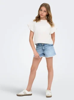 KOGROBYN Straight Fit Short en denim