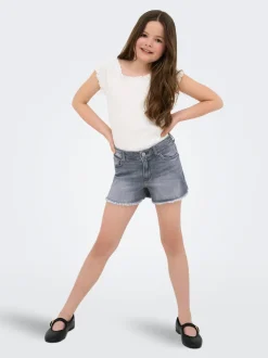 KOGROBYN Straight Fit Short en denim