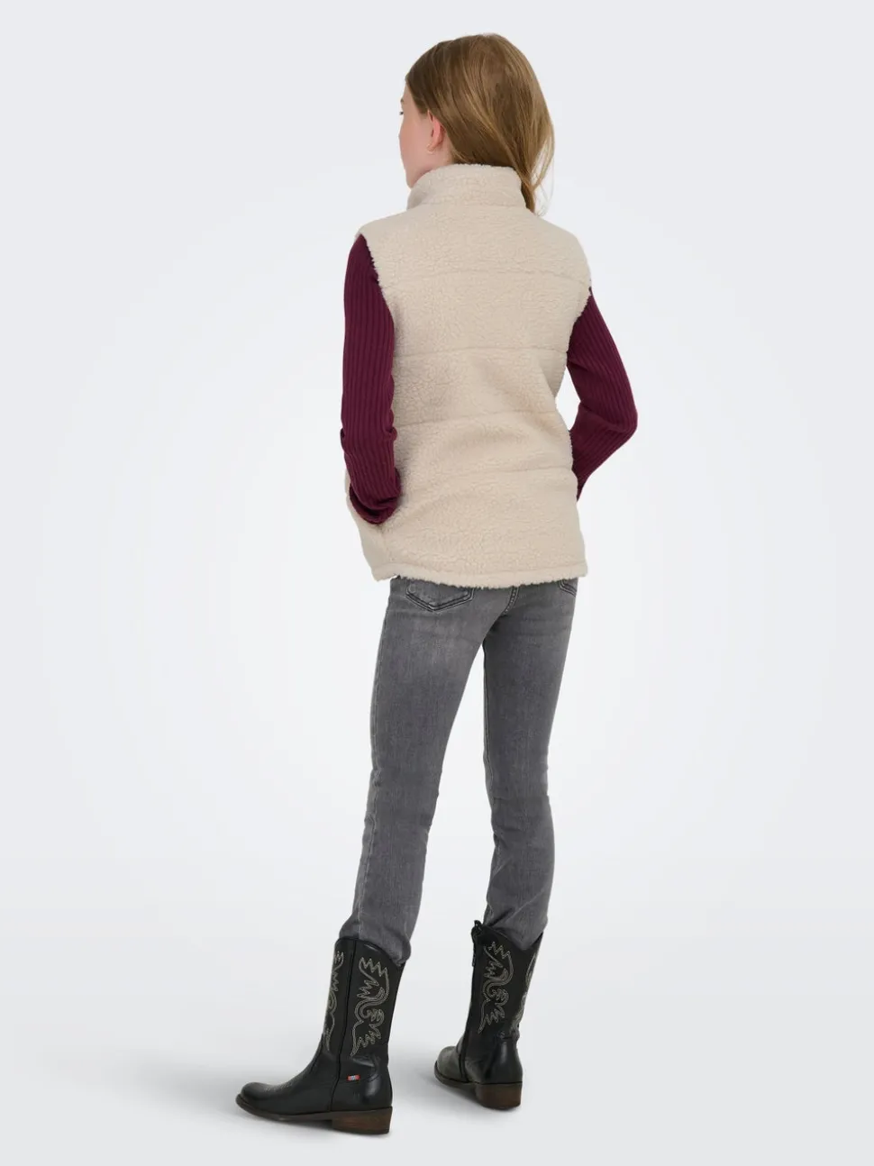 KOGSANDRA Gilet en peluche