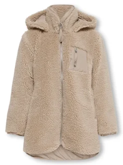KOGSASCHA Manteau en peluche