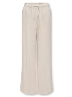 KOGSIESTA Straight Fit Lin Pantalon