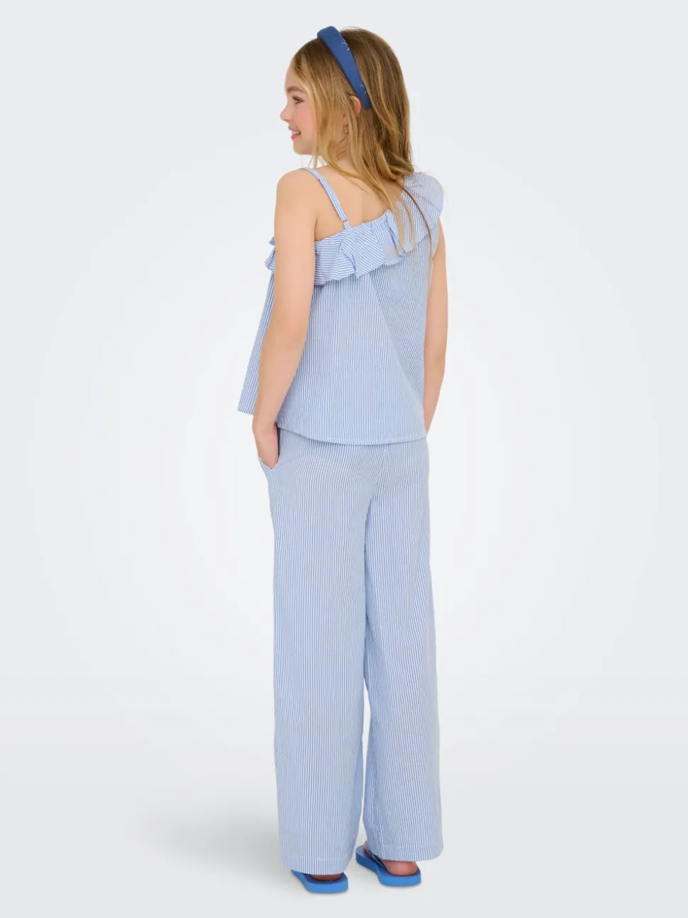 KOGSMILLA Straight Fit Pantalon à jambe large