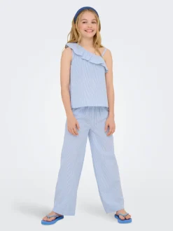 KOGSMILLA Straight Fit Pantalon à jambe large