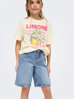 KOGSONNY Taille haute Regular Fit Short en denim