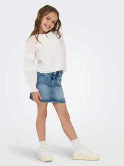KOGSTELLA Jean Jupe en denim Jupe courte