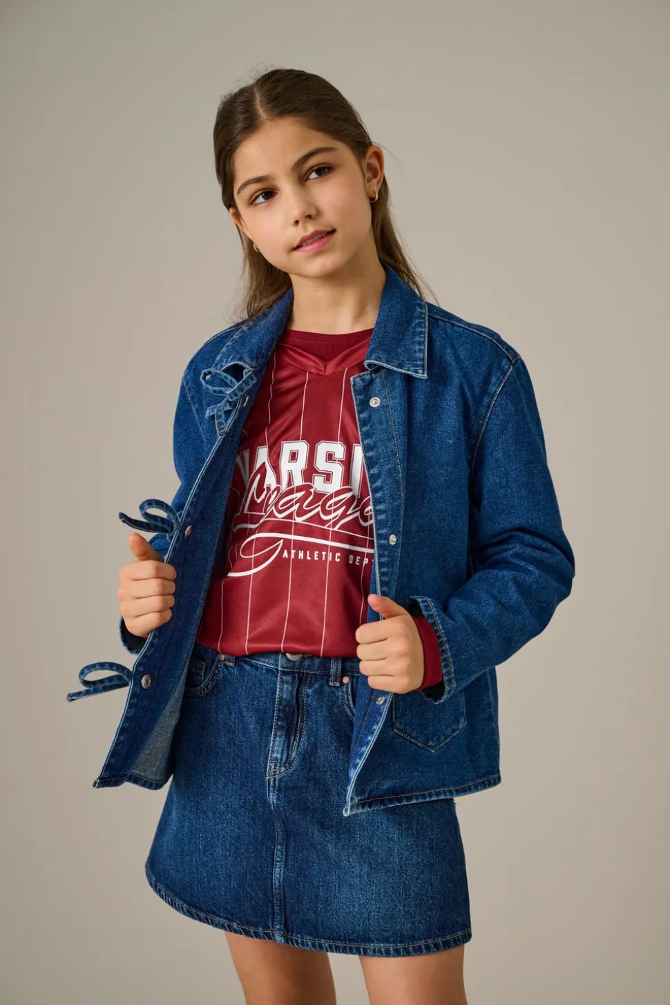 KOGTHILLE Veste en jean