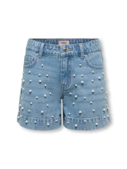 KOGVERA Taille moyenne Regular Fit Short en denim