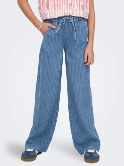 KOGYASMIN Taille moyenne Wide Leg Fit Jeans