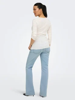 OLMBLUSH Flared Fit Jeans