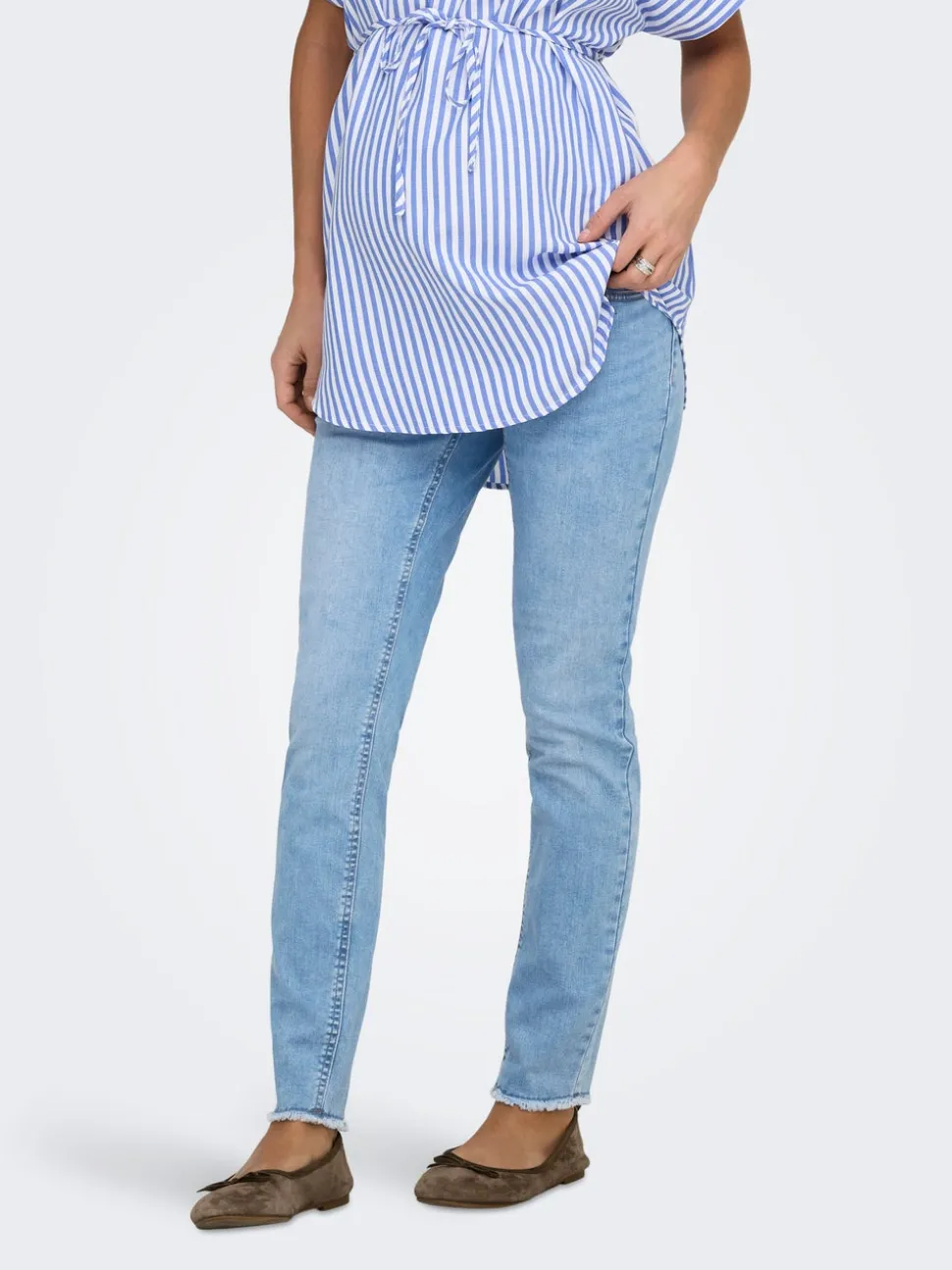 OLMBLUSH Skinny Fit Longueur cheville Jeans
