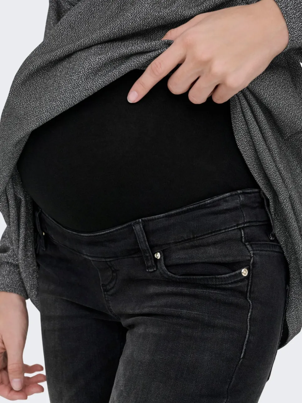 OLMBLUSH Taille moyenne Flared Fit Jeans