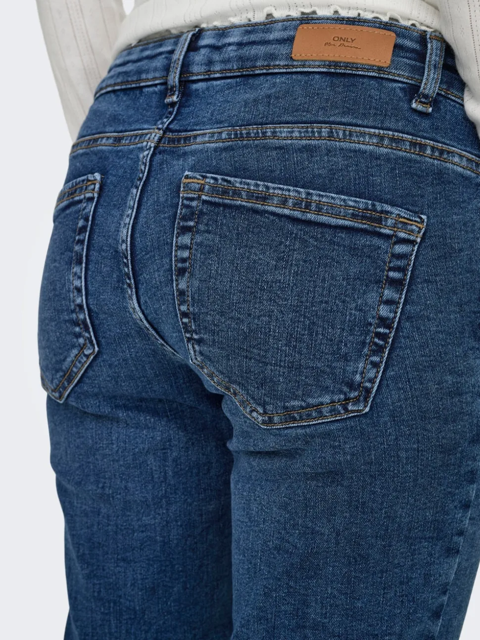 OLMBLUSH Taille moyenne Skinny Fit Longueur cheville Jeans