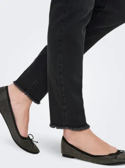 OLMBLUSH Taille moyenne Skinny Fit Longueur cheville Jeans