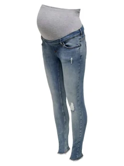 OLMBLUSH Taille moyenne Skinny Fit Longueur cheville Jeans