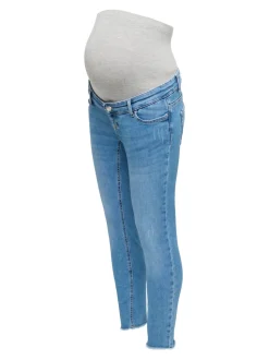 OLMBLUSH Taille moyenne Skinny Fit Longueur cheville Jeans