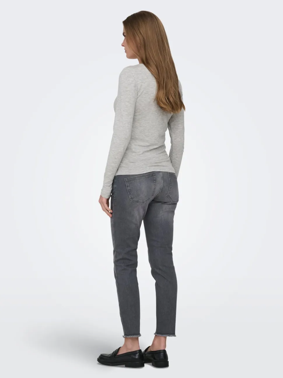 OLMBLUSH Taille moyenne Skinny Fit Longueur cheville Jeans