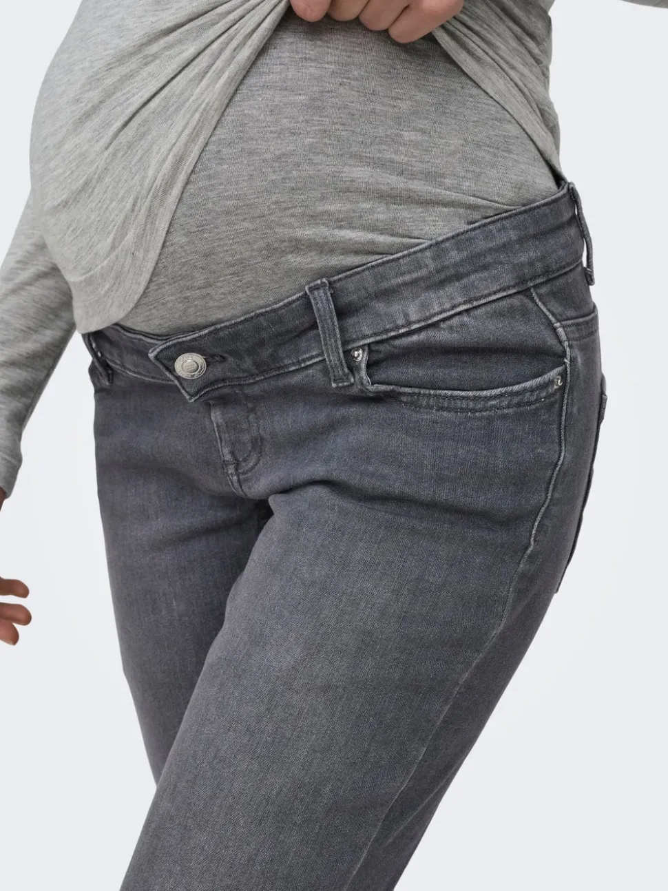 OLMBLUSH Taille moyenne Skinny Fit Longueur cheville Jeans