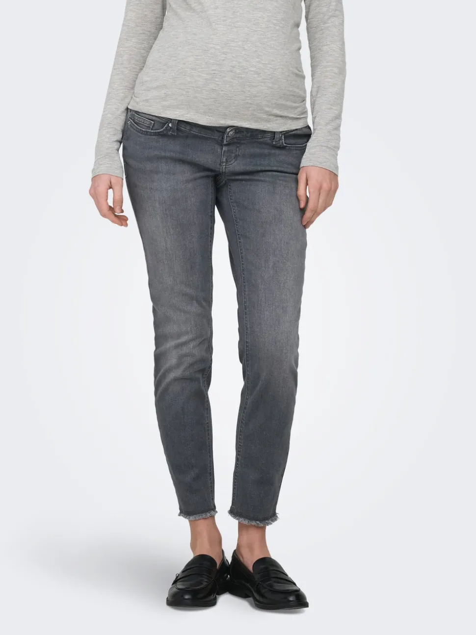 OLMBLUSH Taille moyenne Skinny Fit Longueur cheville Jeans