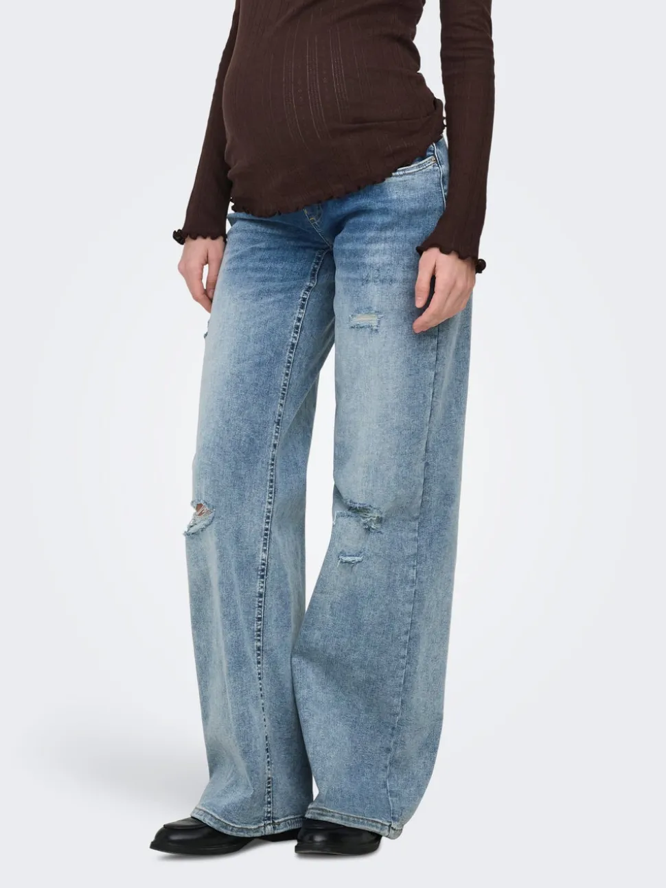 OLMBLUSH Wide Leg Fit Jeans