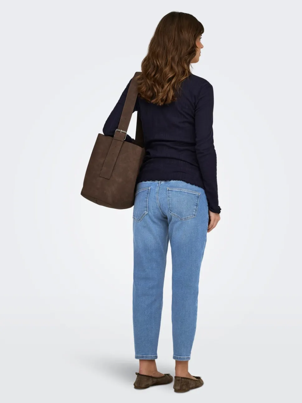 OLMCATWALK Taille haute Mom Fit Longueur cheville Jeans