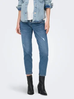 OLMCATWALK Taille haute Mom Fit Longueur cheville Jeans