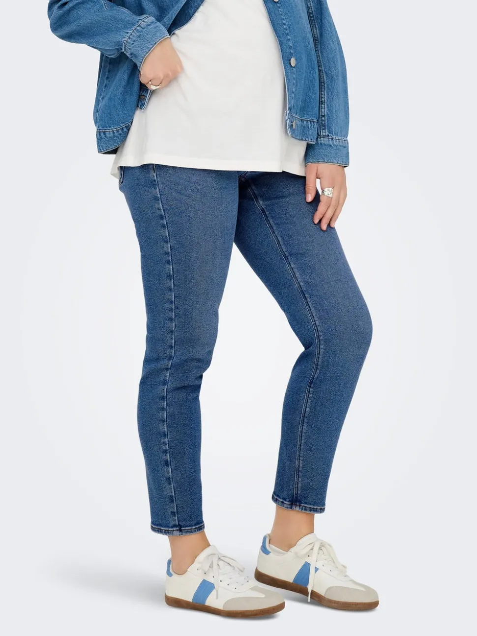 OLMCATWALK Taille haute Mom Fit Jeans