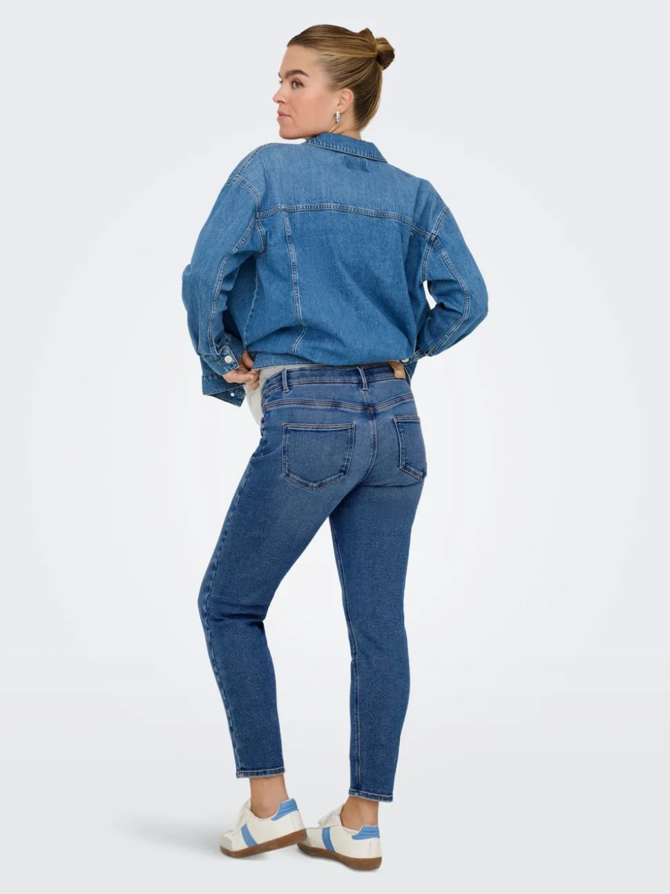 OLMCATWALK Taille haute Mom Fit Jeans