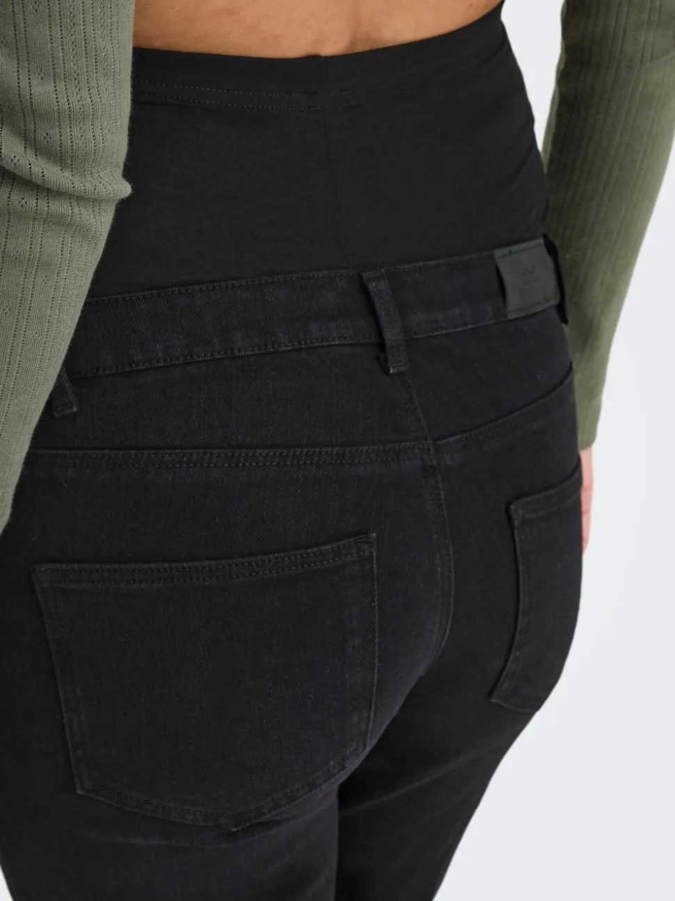 OLMCATWALK Taille haute Slim Tapered Fit Longueur cheville Jeans