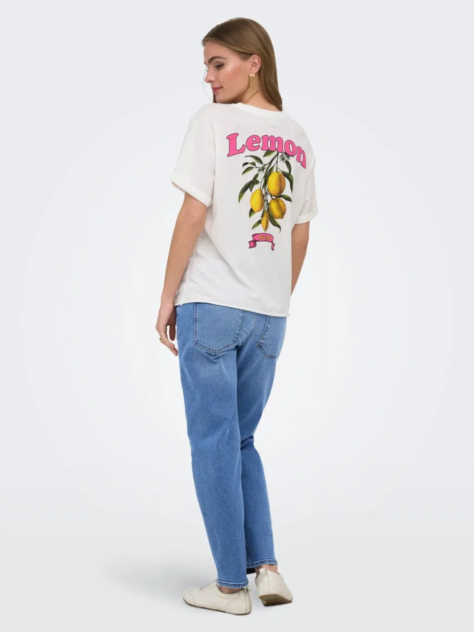 OLMEMILY Straight Fit Longueur cheville Jeans