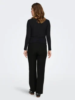 OLMEMMA Regular Fit Pantalon à jambe large