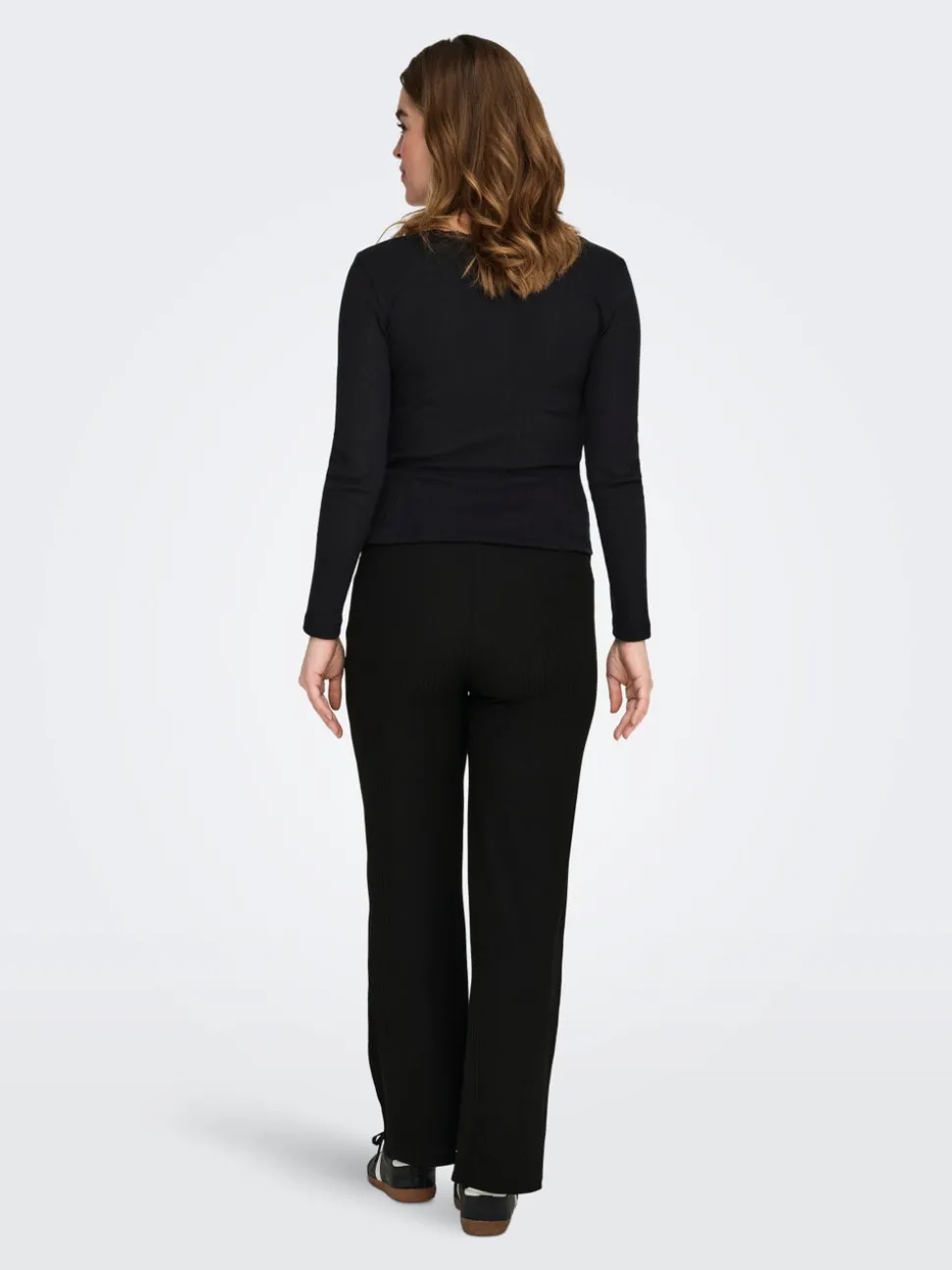 OLMEMMA Regular Fit Pantalon à jambe large