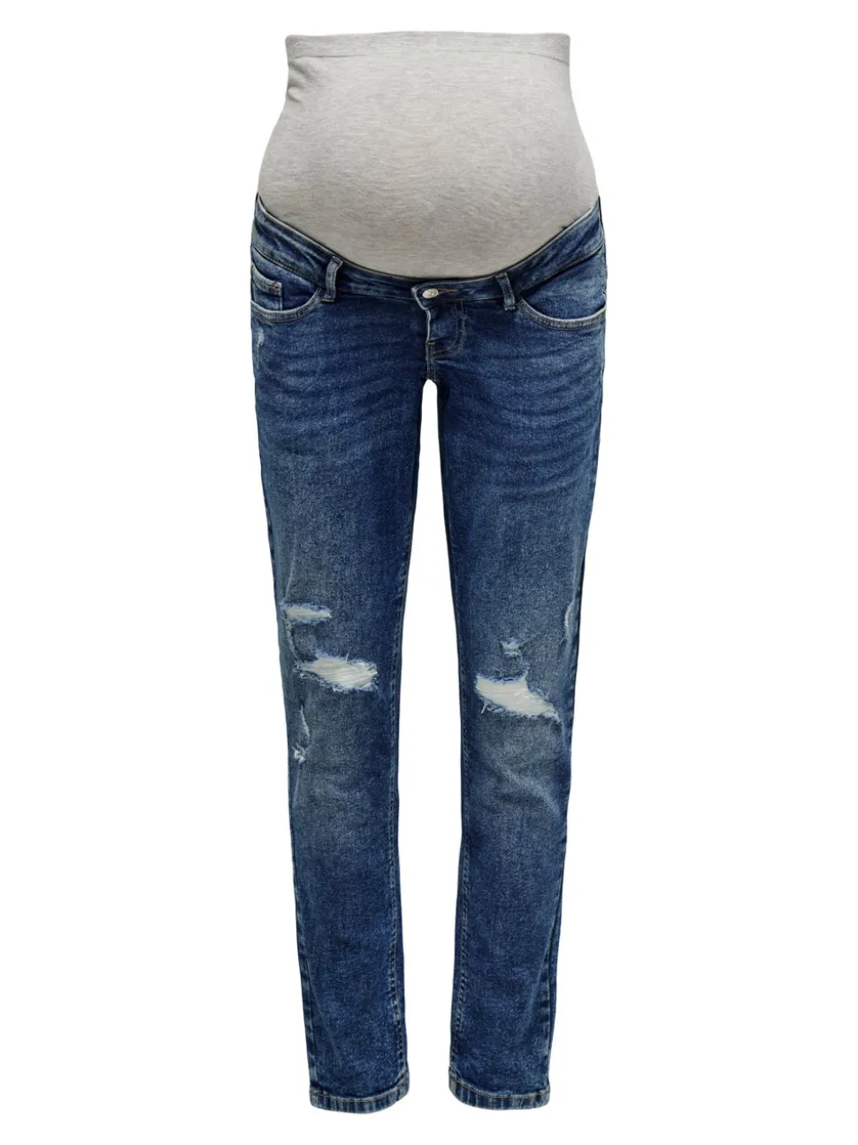 OLMENEDA Taille haute Straight Fit Longueur cheville Jeans