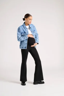 OLMFEVER Regular Fit Pantalon à jambe large
