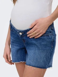 OLMGABI Taille moyenne Regular Fit Short en denim