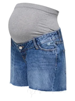 OLMGABI Taille moyenne Regular Fit Short en denim