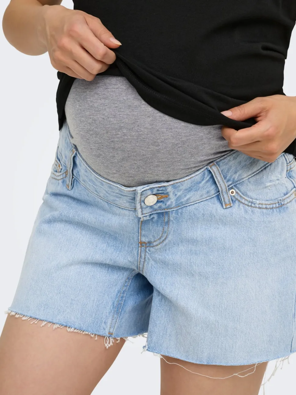 OLMGABI Taille moyenne Regular Fit Short en denim