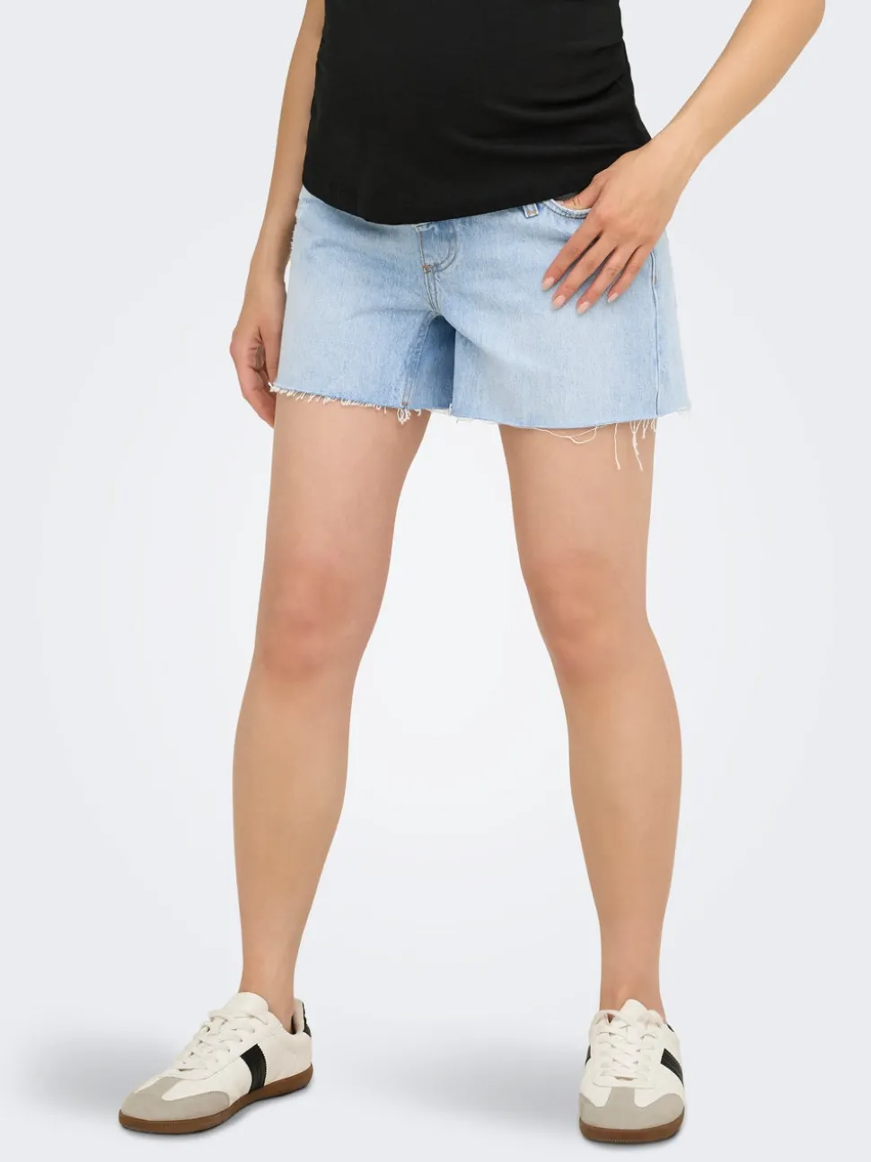 OLMGABI Taille moyenne Regular Fit Short en denim