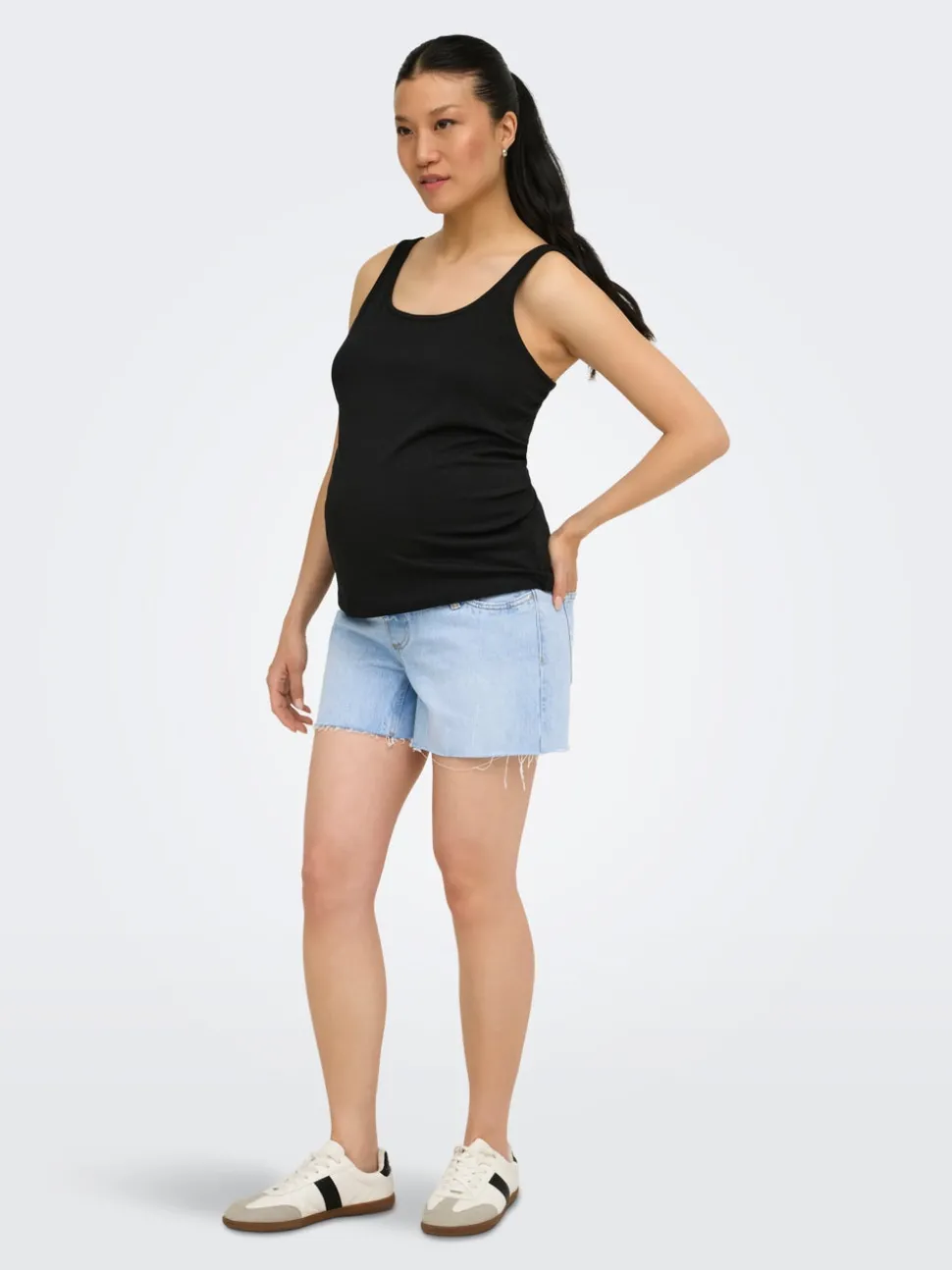 OLMGABI Taille moyenne Regular Fit Short en denim