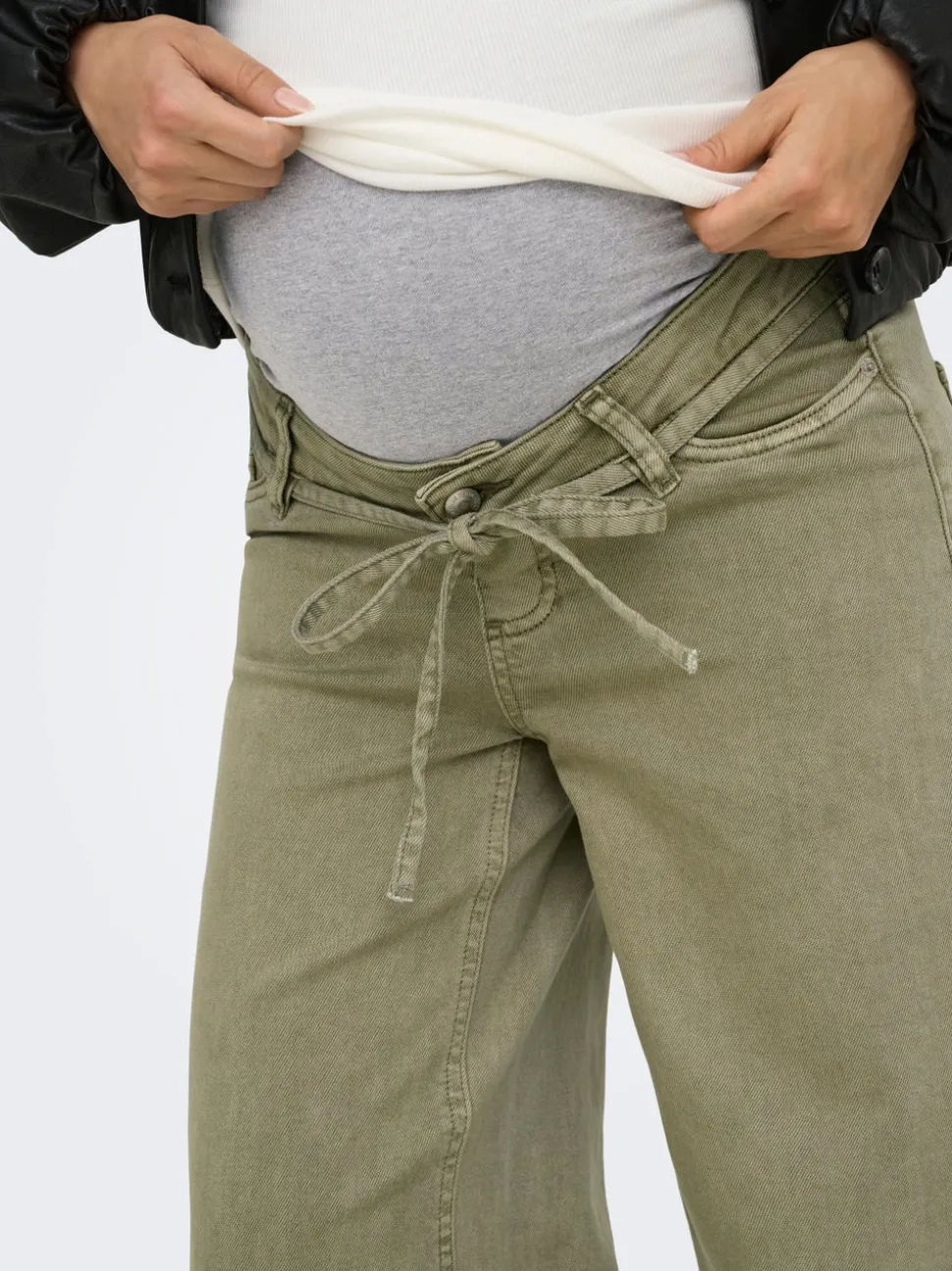 OLMGIANNA Taille moyenne Straight Fit Jeans