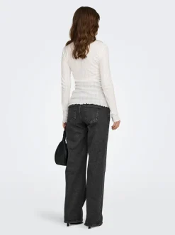 OLMJUICY Taille haute Straight Fit Jeans