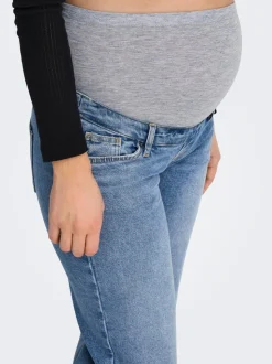 OLMJUICY Taille haute Straight Fit Jeans