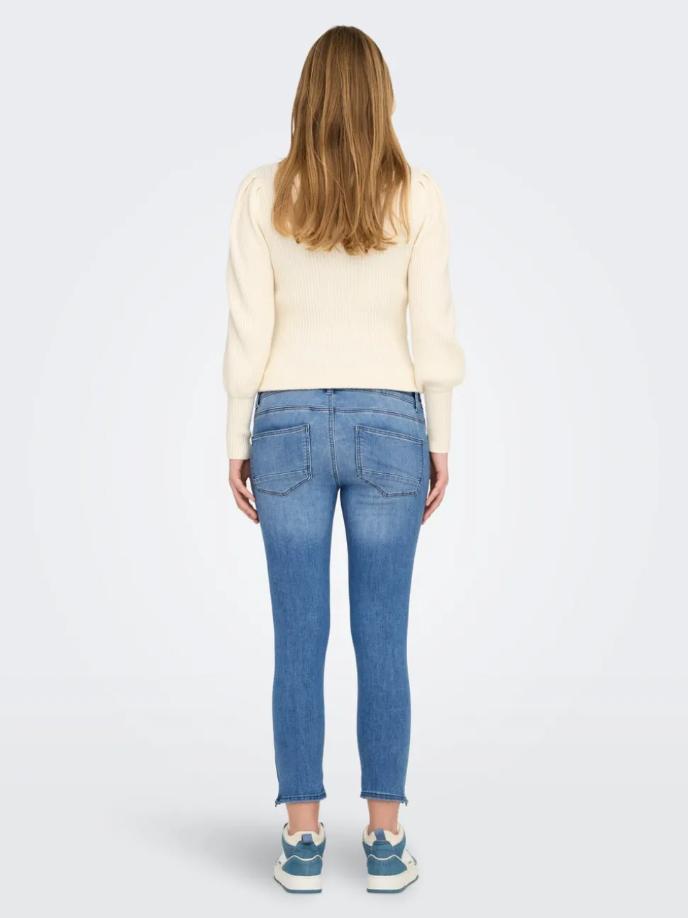 OLMKARLA Taille moyenne Skinny Fit Longueur cheville Jeans