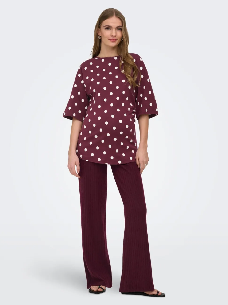 OLMLOLA Regular Fit Pantalon à jambe large