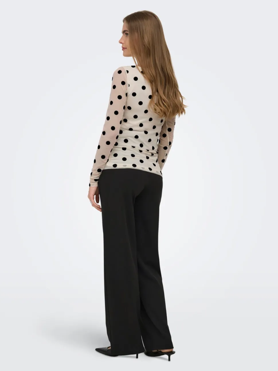 OLMMANIA Regular Fit Pantalon à jambe large
