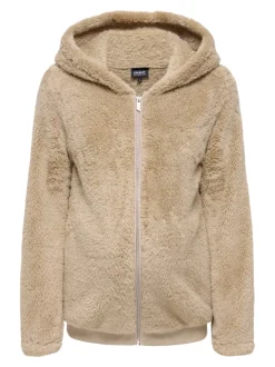 OLMNEWANNA Manteau en peluche
