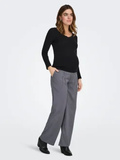 OLMpleat straight fit suit pant