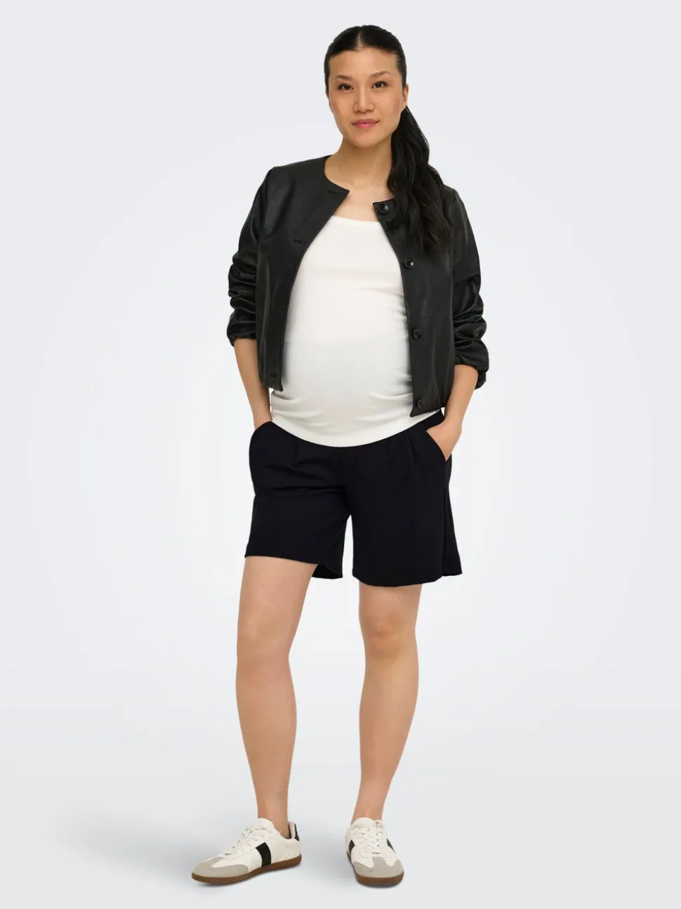 OLMPOPTRASH Loose Fit Bermuda