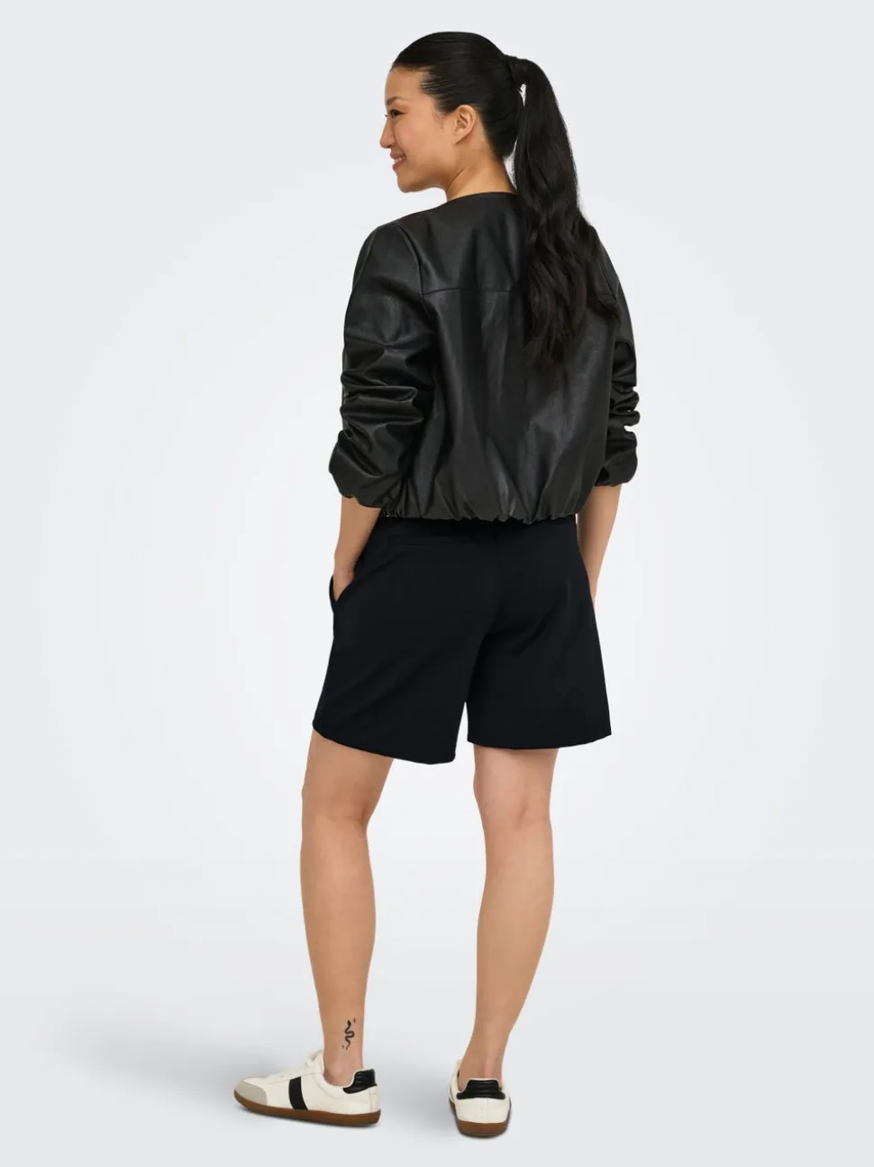 OLMPOPTRASH Loose Fit Bermuda