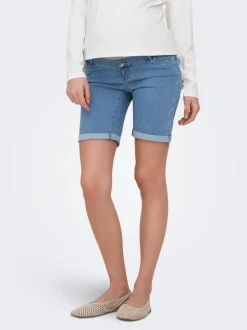 OLMRAIN Bodycon Fit Short en denim